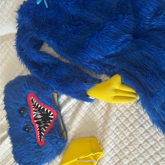 Kids Huggy Wuggy Costume - Picture 1 of 2